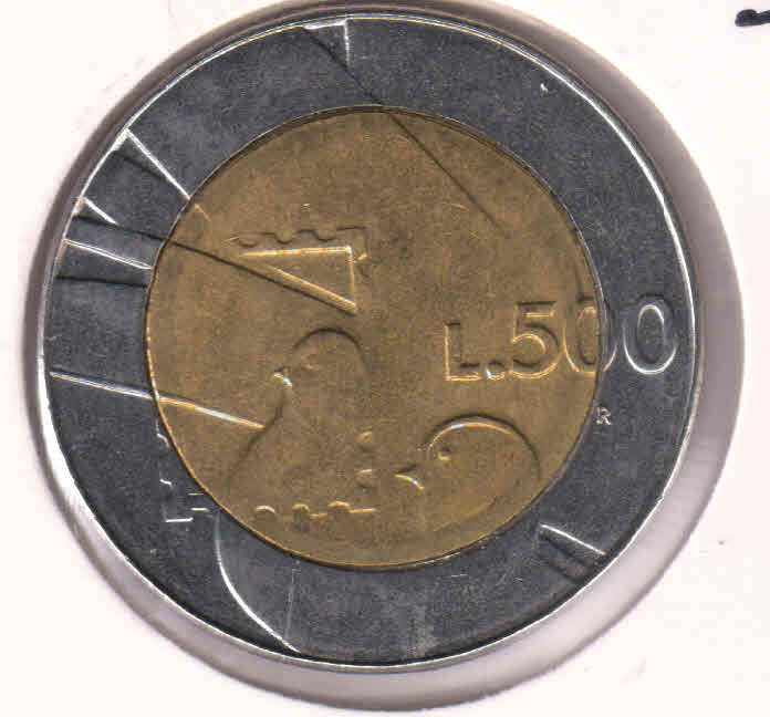 San Marino Lira Bimetal Coin S Kb Coins Currencies