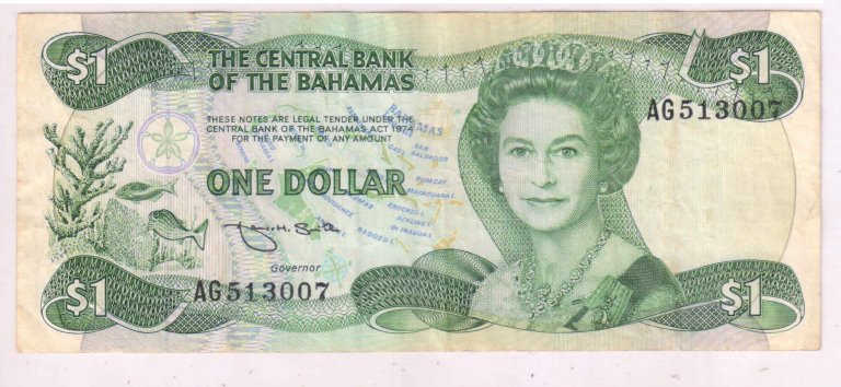 Bahamas 1 Dollar 1984 Vf Currency Note KB Coins Currencies   4faaaa 768x354 