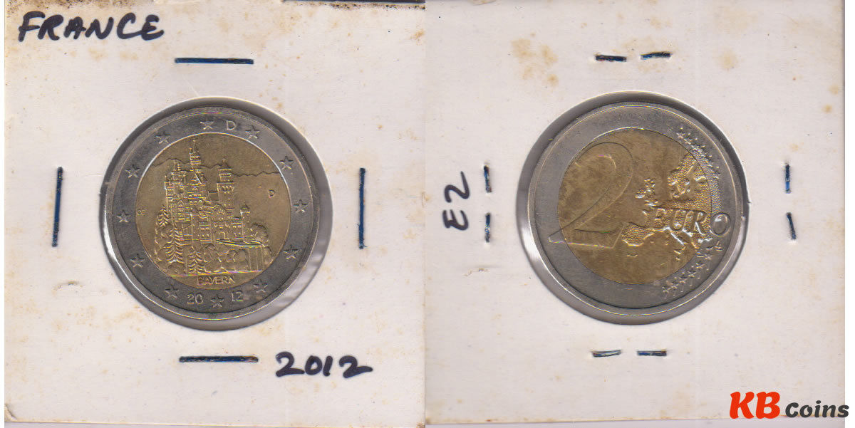 piece 2 euro 2012 france