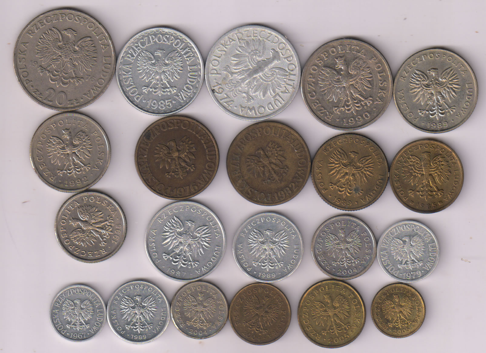 poland-21-different-coins-kb-coins-currencies