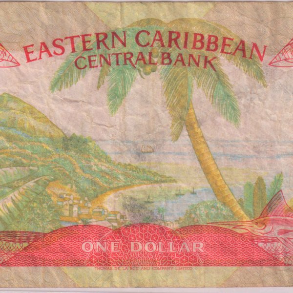 Grenada - East Caribbean - 1 dollar Vf currency note - KB Coins ...