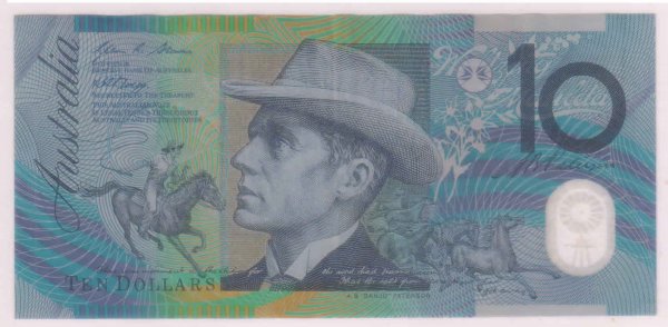 australia 10 dollars note