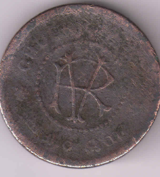 Travancore - RV , chuckram one, 1901-10 , coin R4 - KB Coins & Currencies