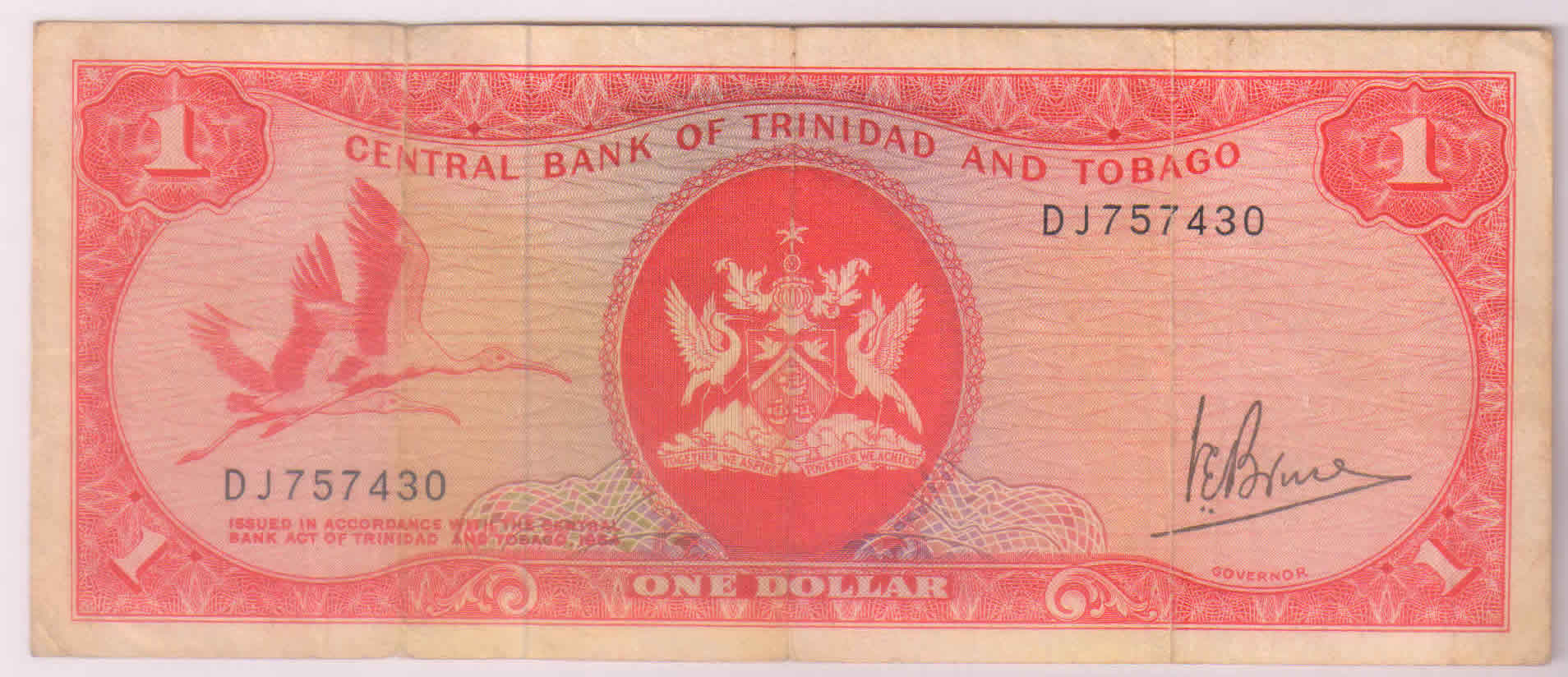 trinidad-and-tobago-1-old-issue-used-currency-note-kb-coins
