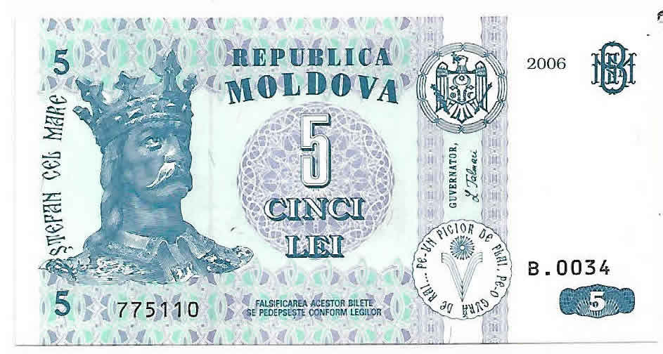 moldova-5-lei-2006-unc-currency-note-kb-coins-currencies