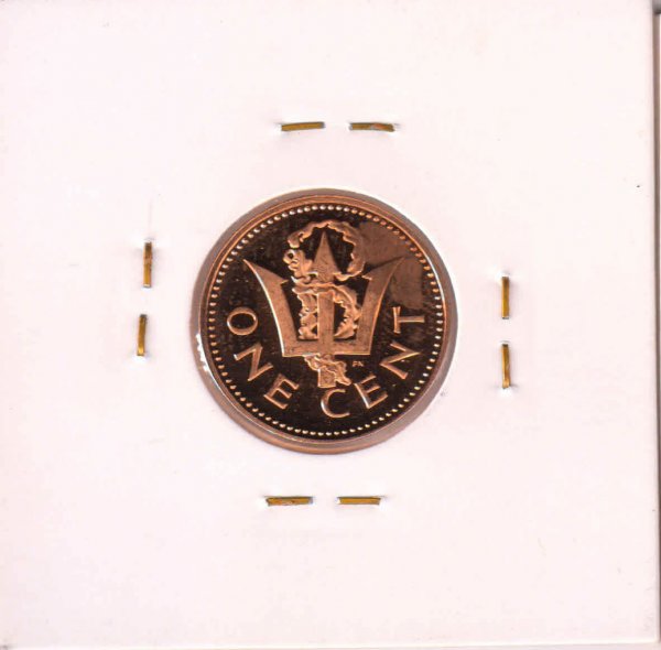 Barbados 1 Cent 1975 6 Proof Coin KB Coins Currencies barbados-1-cent-1975-6-proof-coin-kb-coins-currencies