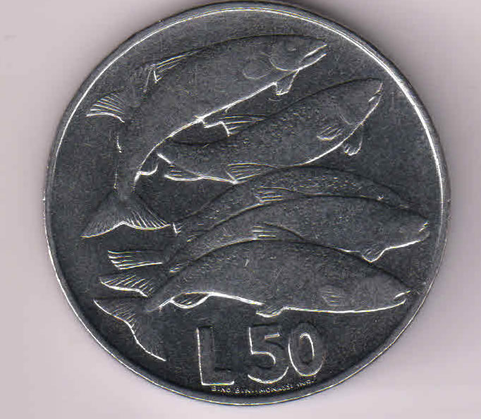 San Marino 50 lire 1975 commemorative unc steel coin - KB Coins ...