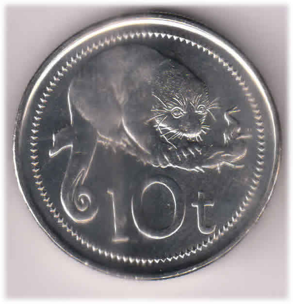 Papua New Guinea -10 t 2014 unc coin - KB Coins & Currencies